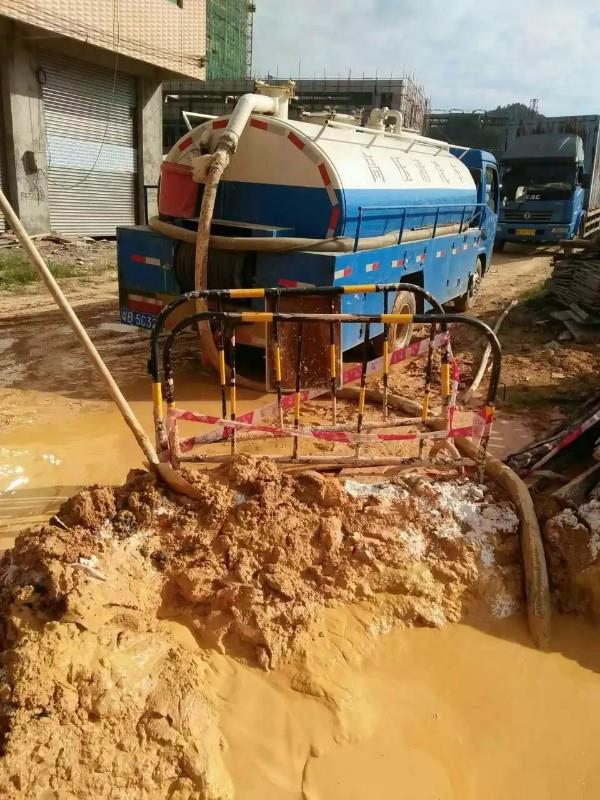 三角镇工地淤泥清淤