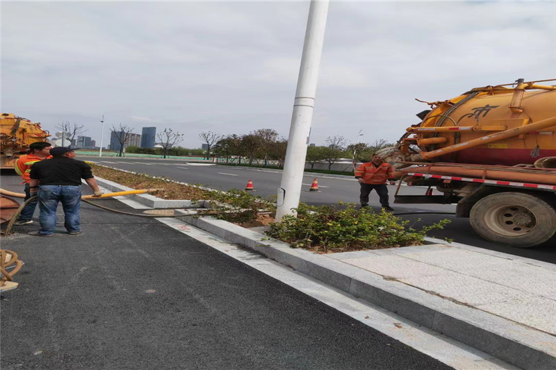 三角镇雨水管道清淤-污水管道清洗